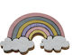 Wooden Rainbow Printed 8x5cm Rs004 Nv-25.00161.004