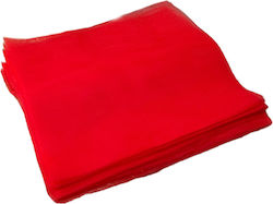 Pătrat Tulle 30x30cm Roșu 100buc