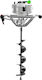 Turbo Gasoline Earth Auger with Spike 2hp TRB500C