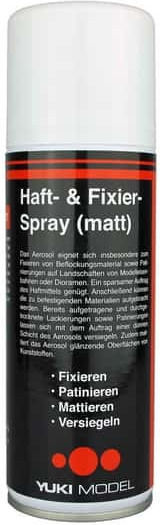 Yuki Modell Kleber + & Fixierspray Matt 200ml