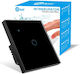 Comutator de Perete Wi-Fi Sens unic Negru