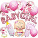 Set 15 Luftballons Rosa