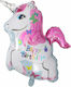Luftballon Folie Jumbo Rosa 80cm
