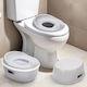 3-in-1 Training Potty Toilet Seat Gray