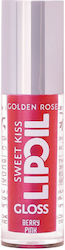 Golden Rose Kiss Lip Gloss Pink 4.7ml