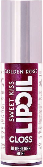 Golden Rose Kiss Lip Gloss Μωβ 4.7ml