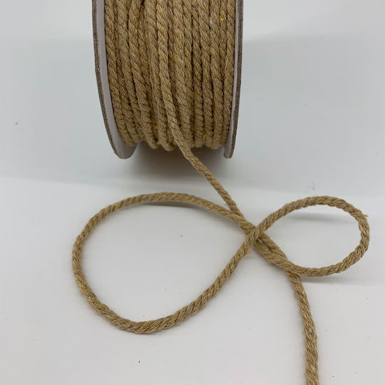 Памучно въже бежово 3ммx25м A176beige Rin-a176beige