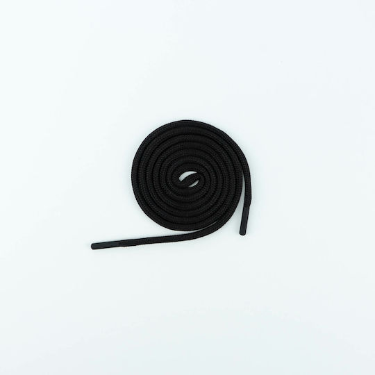 Lace 1.3m Round Cord 0.5cm 3059 604 05 5 Black + Black Finish Elastic Effect 22*5mm