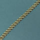 Thick Woven Diagonal Lace Cream Tan 1.2cm Meter