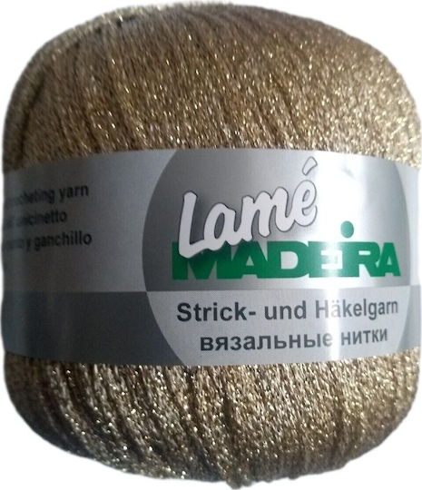 Χρυσοκλωστη Madeira Lame Art 424 Χρυσό Μπεζ 25 Γρ