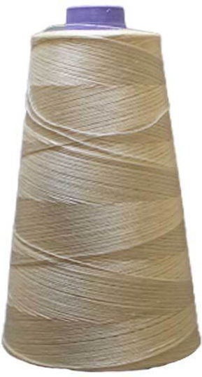 Sewing Embroidery Machine Thread Art56 100% Cotton Col Ecru 5,000yds 4570mtr 1pc