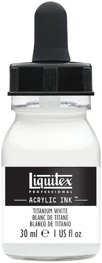 Liquitex Професионално акрилно мастило 30мл 432 Титаниево бяло