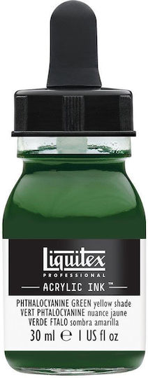 Liquitex Professional Acrylic Ink 30ml 319 Phthalocyanine Green Yellow Shade