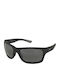 Maui Jim Unisex Sunglasses with Black Frame and Black Polarized Lens