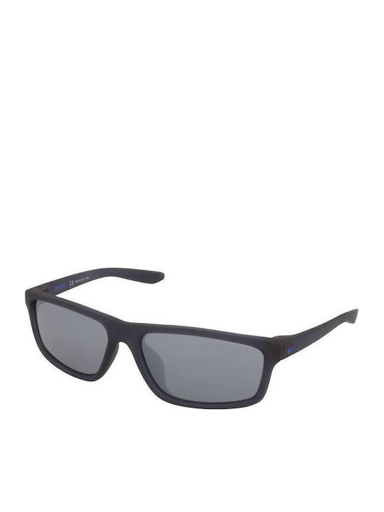 Nike Chronicle Unisex Sunglasses with Blue Frame and Transparent Mirror Lens
