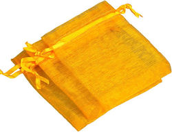 Punguță din organza culoare solidă Preț pe bucată Galben Punguță din organza culoare solidă Preț pe bucată Galben
