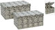 Metallbox 20x12x10cm Silber
