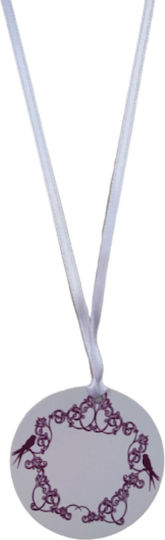 Vintage Paper Tag Pink String