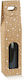 Wine Bag Display Kraft 1 Bottle 9x9x38.5 Cm
