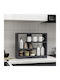 Shelf Wall Gupse Anthracite 48.6x21.4x40cm