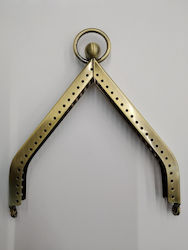 Metal Handle for Handmade Bag 11 Cm Col Bronze