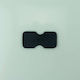 Leather Belt End 4*8.5cm Dark Blue Belt 4cm