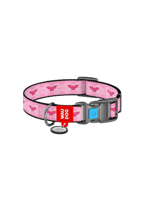 Waudog Wonder Woman Collar 1 Plastic Medium 2x24-40cm Smart ID