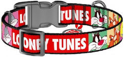 Waudog Collar "Looney Tunes" Plastic 2.5x35-58cm Smart ID Xlarge Waudog Collar "Looney Tunes" Plastic 2.5x35-58cm Smart ID Xlarge