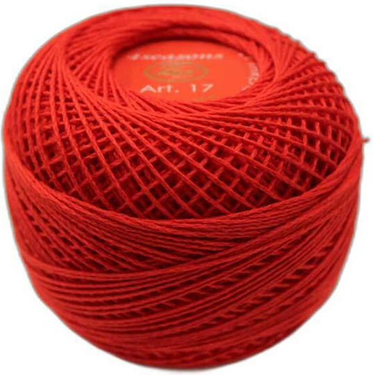 Baumwollstrickgarn 4seasons Farbe Rot 3997 1Stk 50g 210m
