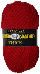 Νήμα Πλεξίματος Standard Thick Col 854 Κόκκινο ...