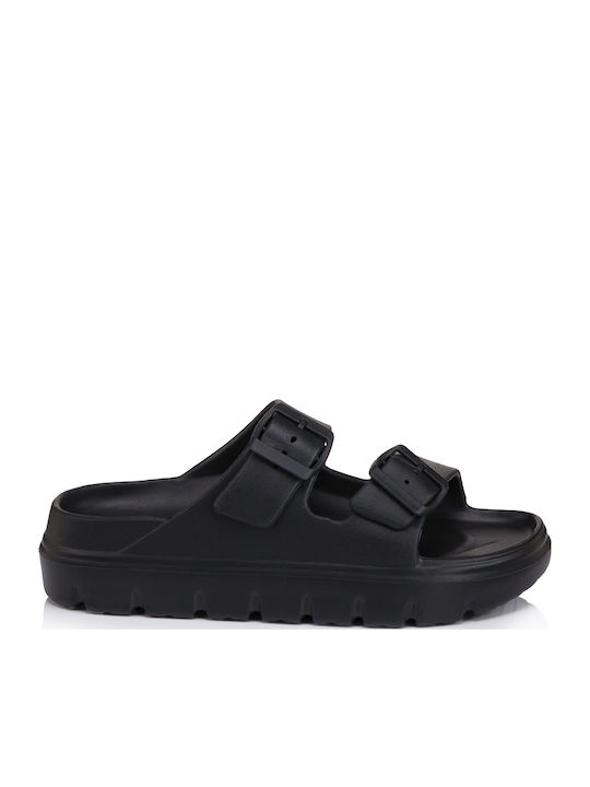 Envie Shoes Γυναικεία Σανδάλια Μαύρα