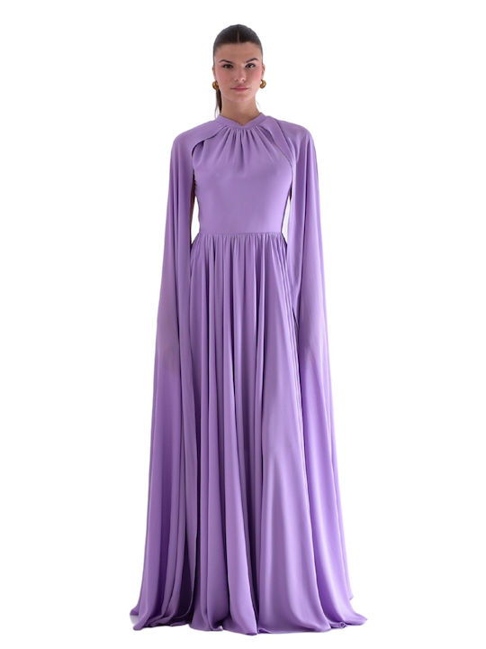 Maxi Dress for Wedding / Christening Purple