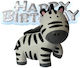 Happy Birthday 3 Sweets Decoration for Party 2 Pieces