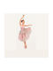 Ornament suspendat Balerina Roz