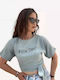 Γυναικείο T-shirt Γαλάζιο