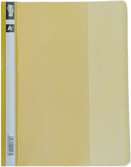 PP Fastener Folder Yellow 23x31 Groovy Office