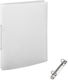PP Folder 2 Rings 23x32x2.3cm Semi-Transparent ...