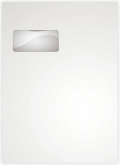 Plic cu fereastră stânga 230x325 Cutie de 250 bucăți