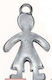 Boy Metal Set/10 4cm