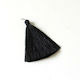 Silk Tassel 10.6cm Black