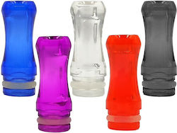 Drip Tip Plastic Crystal Round Red