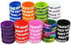 Decorative Protective Silicone Rings Concave Letters Γκρι