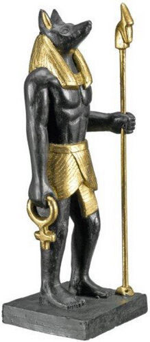 Nobby Aquarium Dekoration Anubis Statue 7x6x18 cm Nobby