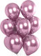 Set 10 Baloane Latex Chrome Model Flippy Party ...