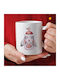 Handmade Christmas Bunny Mug 1 Piece