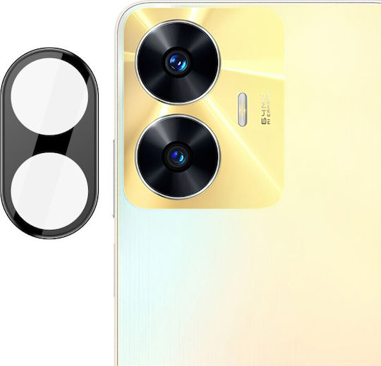 Протектор за камера Закалено стъкло Черен за RealMe C55