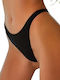 Bikini String Μαύρο