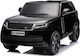 Kinder Auto Doppelsitzer mit Fernbedienung Lizensiert Range Rover 12 Volt Schwarz RR998