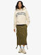 Midi Φούστα Burnt Olive