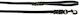 Schweikert Dog Leash/Lead Leather in Black color